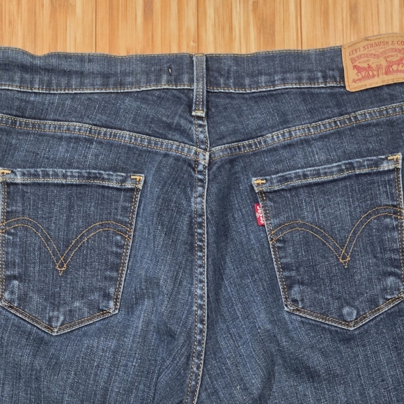 Levis 505 Women's Blue Jeans - Picture 8 of 10
